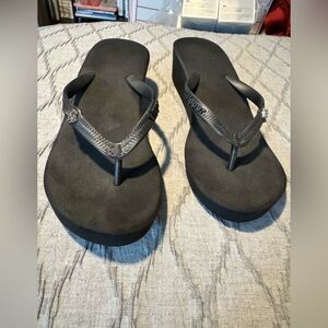 Flip flops with 2 in heel